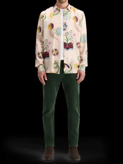 REGULAR FIT MID SHINE AOP SHIRT