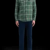 REGULAR FIT MULTICOLOURED FLANNEL CHECK SHIRT