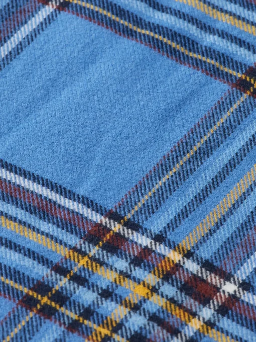 REGULAR FIT MULTICOLOURED FLANNEL CHECK SHIRT