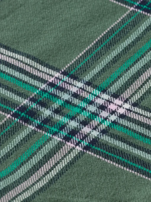 REGULAR FIT MULTICOLOURED FLANNEL CHECK SHIRT