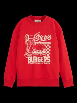 REGULAR-FIT ARTWORK CREWNECK
