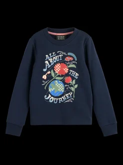 REGULAR-FIT ARTWORK CREWNECK