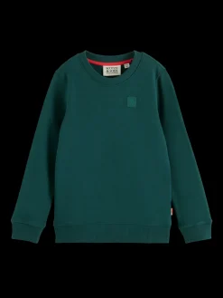 REGULAR-FIT LOGO SWEATSHIRT
