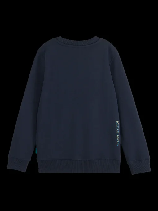 REGULAR-FIT LOGO SWEATSHIRT