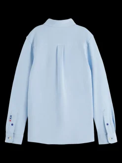 REGULAR-FIT PIQUE SHIRT