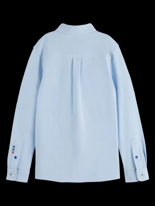 REGULAR-FIT PIQUE SHIRT