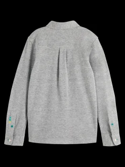 REGULAR-FIT PIQUE SHIRT