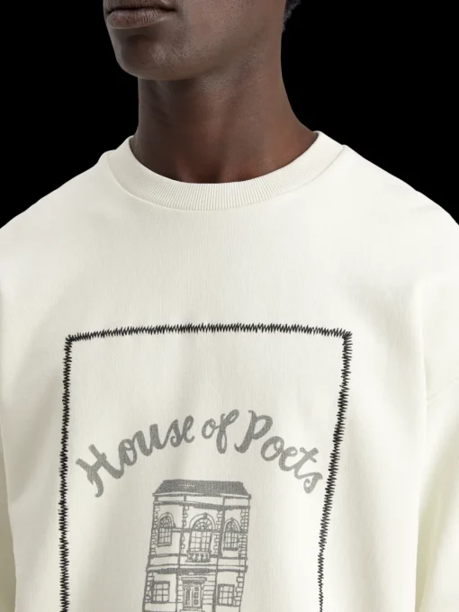 Relaxed fit artwork sweatshirt