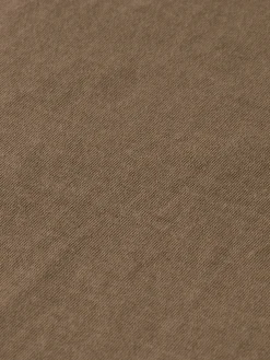 Relaxed fit raw edge t-shirt