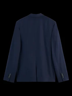 RELAXED WOOL-BLEND SINGLE-BUTTON BLAZER