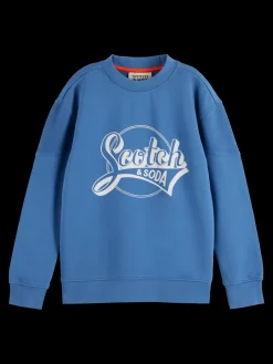 RELAXED-FIT ARTWORK CREWNECK