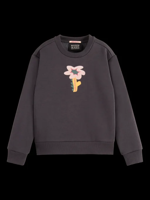 RELAXED-FIT ARTWORK CREWNECK