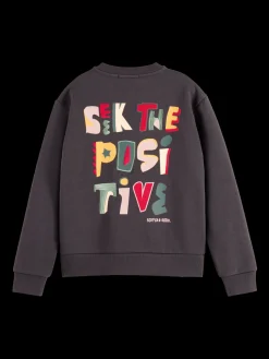 RELAXED-FIT ARTWORK CREWNECK