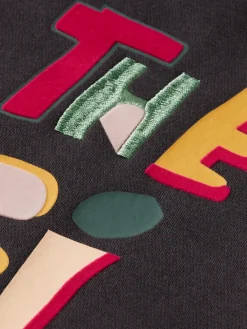 RELAXED-FIT ARTWORK CREWNECK