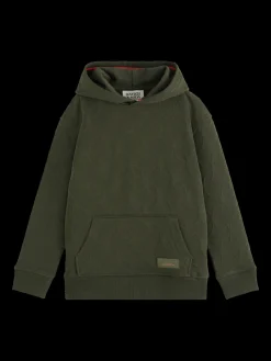 RELAXED-FIT JACQUARD HOODIE