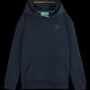 RELAXED-FIT LOGO HOODIE