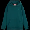 RELAXED-FIT LOGO HOODIE