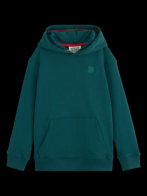 RELAXED-FIT LOGO HOODIE