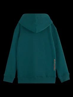 RELAXED-FIT LOGO HOODIE