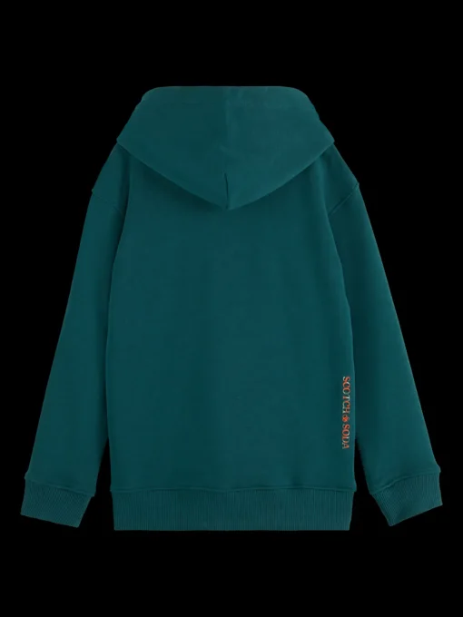 RELAXED-FIT LOGO HOODIE