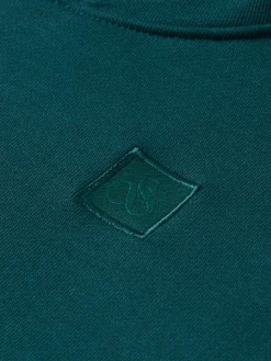 RELAXED-FIT LOGO HOODIE