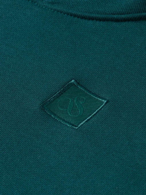 RELAXED-FIT LOGO HOODIE