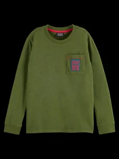 RELAXED-FIT LONG-SLEEVED T-SHIRT