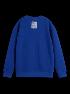 RELAXED-FIT STRUCTURED CREWNECK SWEAT