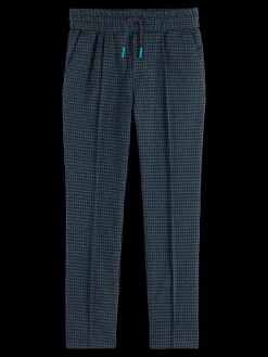 RELAXED-FIT YARN-DYED PANTS