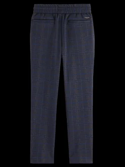 RELAXED-FIT YARN-DYED PANTS