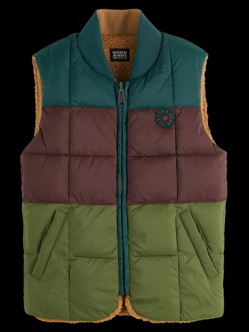 REVERSIBLE PADDED BODY WARMER