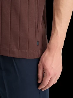 RIB KNITTED POLO