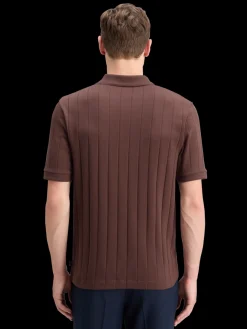 RIB KNITTED POLO