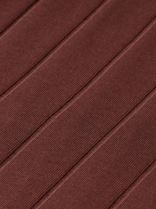 RIB KNITTED POLO