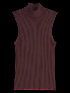 RIBBED KNITTED TANK