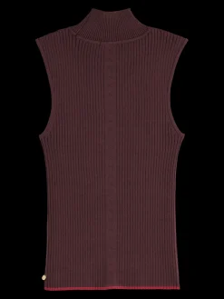 RIBBED KNITTED TANK