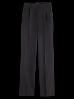 ROBYN - TUXEDO PANT WITH SATIN DETAIL