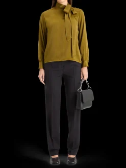 ROBYN - TUXEDO PANT WITH SATIN DETAIL