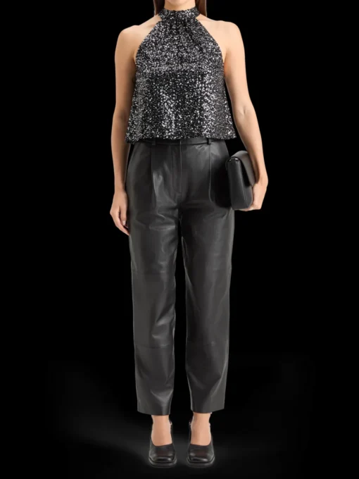 ROBYN NAPPA LEATHER PANT