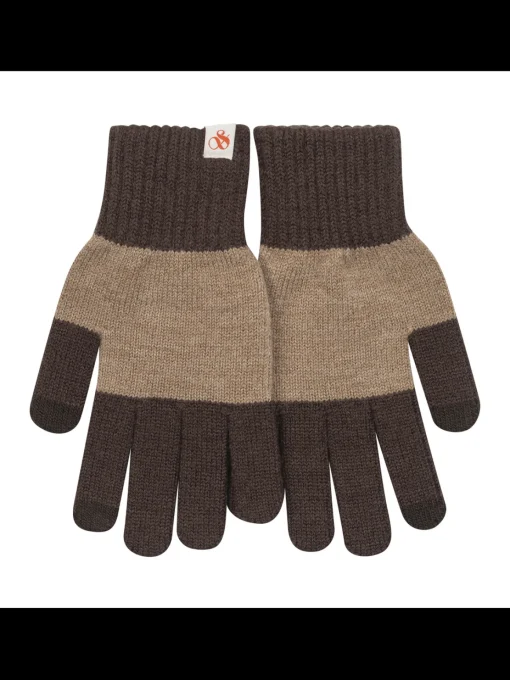 S&S COLOR BLOCK KNIT GLOVE