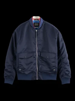 SATIN BOMBER