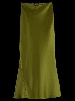 SATIN SKIRT