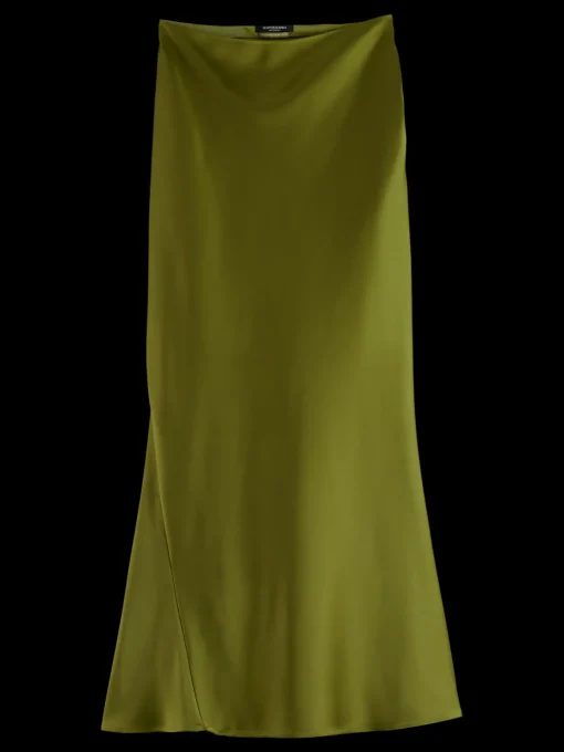 SATIN SKIRT