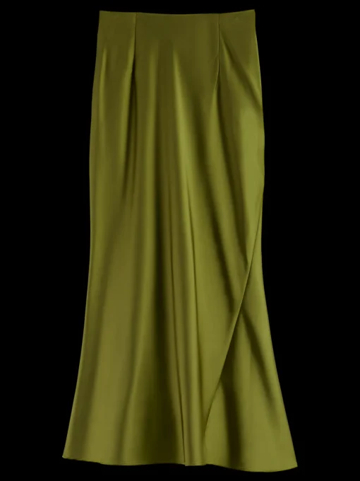 SATIN SKIRT