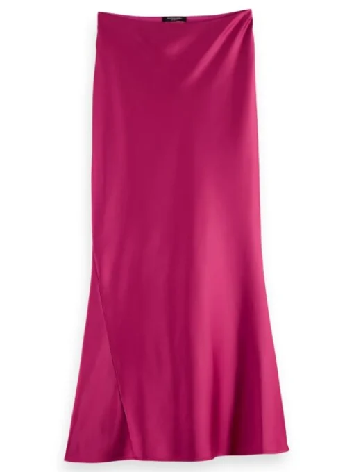 SATIN SKIRT