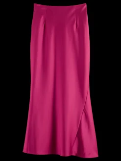 SATIN SKIRT