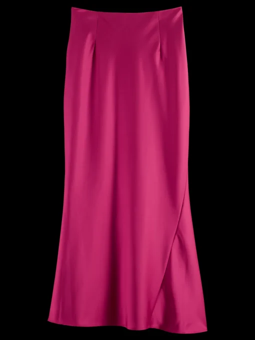 SATIN SKIRT