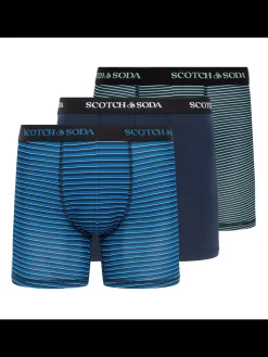 SCOTCH & SODA MEN'S UNDERWEAR SS24 - 3PK BOXER BRIEF (2 PRINT)