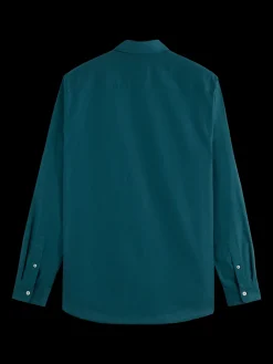 Seasonal core - Regular fit solid oxford shirt