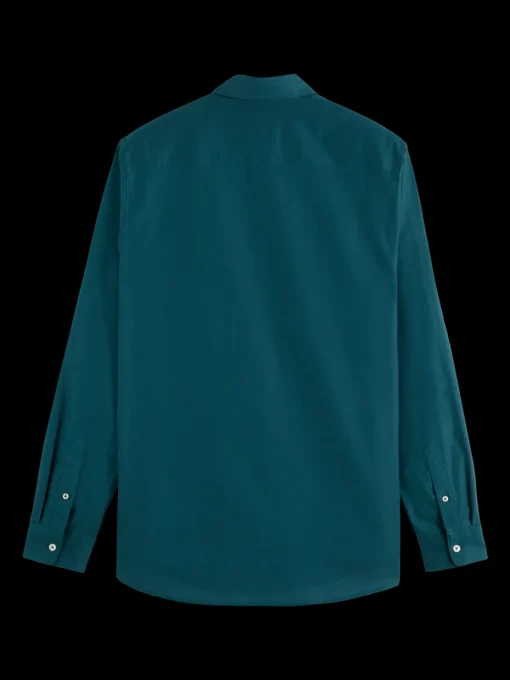 Seasonal core - Regular fit solid oxford shirt